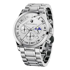 Sliver steel /sliver case /white face