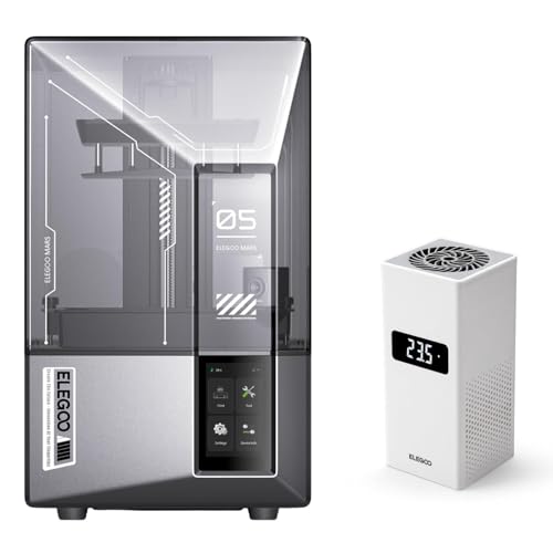 ELEGOO Mars 5 Ultra Resin 3D Printer and ELEGOO Mini Heater for Resin 3D Printer