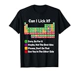 Can I Lick It Periodic Table T-Shirt