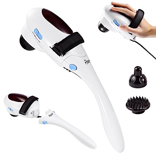 Preisvergleich Produktbild Dexus® 3in1 Handmassagegerät DX103 Intensivmassagegerät mit verschiedener Massageköpfe