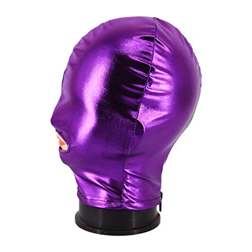 Image of Metallic Cycling Face Neck Mask Hat Ultra Balaclava Hood