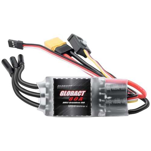 GLOBACT AM32 ESC 80A Power System 2-6S BEC 5.20-8.2V for 1/10 RC Crawler