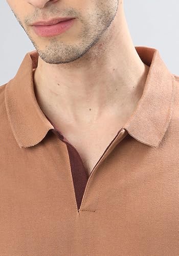 Image of Wear Your Opinion Solid Cotton Rich Polo T Shirt | Collar Tshirts | Half Sleeves | Plain-Regular Fit (Available in Plus Size)