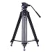 Produktbild Andoer Benro KH25N Profi Video Stativ Aluminiumlegierung Video-Kamera-Stativ + hydraulische Kopf Kit Max Belastung 5kg für Canon Nikon Sony Kamera Camcorder