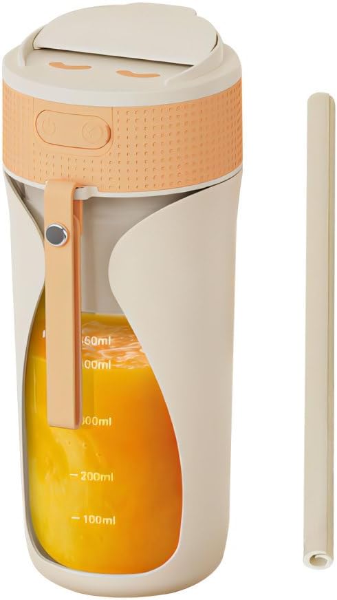 Portable Mini Blender, Juice Blender for Shakes and Smoothies Leakproof Personal Electric Blender for Travel Kitchen Gym Office