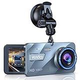Dual Dash Cam Car Camera - Contain 32GB SD Card，Full HD 1080P Dash Camera for Cars，4“IPS Screen Dual Wide Angle Lens Car Dash Camera，G-Sensor，Cycle Recording，Parking Monitoring.（2020 Upgraded Version）