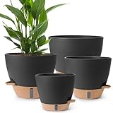 WEICHENGXING Plant Pots,12/10/9/8/ Inch Large...