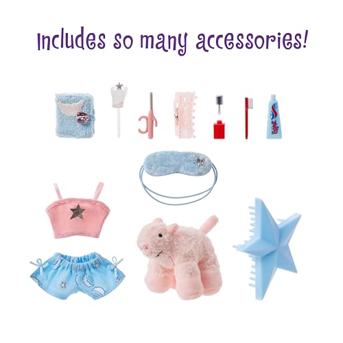 Miniatura 4 de Bratz Slumber Party - Muñeca De Moda Cloe - Con 2 Juegos De Pijamas, Animal De Peluche Y Accesorios - Adecuada Para Niños Y Coleccionistas
