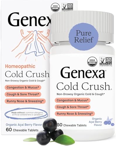 Genexa Cold Crush Acai Berry Organic 60 Count
