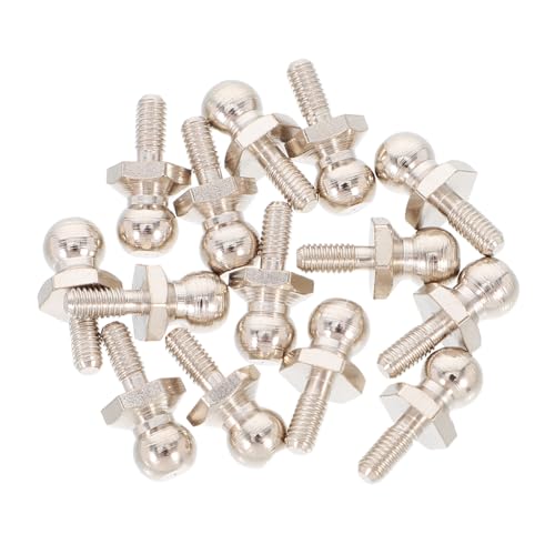 PRETYZOOM Enhance Your Rc Car's Performance 14pcs Steel Ball Head End Circuit Racing Accessories Easy Part Replacement
