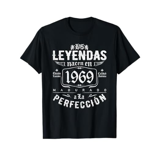Las Leyendas nacen en 1969 Regalo de 53 años hombre mujer Camiseta