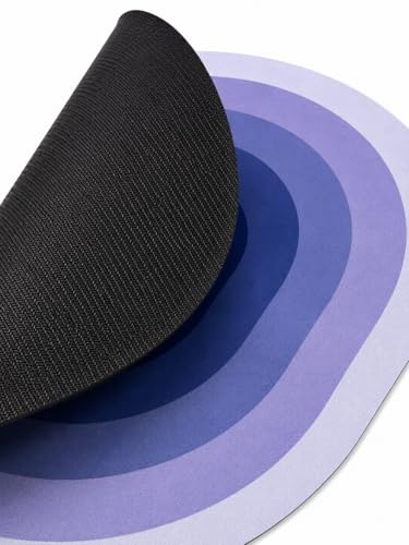 Image of AAZEEM Pack of 3 Quick Dry Water Absorbing Rectangular Silicon Floor Mat | Anti-Skid & Non-Slip Cushion Doormat for Home, Kitchen | 38 X 58 Cm |