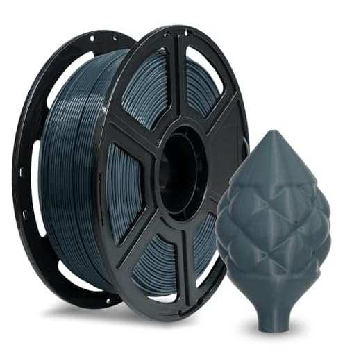 FLASHFORGE ABS Pro Filament 1.75mm Grey, 3D Printer Filament 1kg (2.2lbs) Spool-Dimensional Accuracy +/- 0.02mm, Hot Deformation Below 90℃, Great for Printing Heat-Resistant Functional Parts