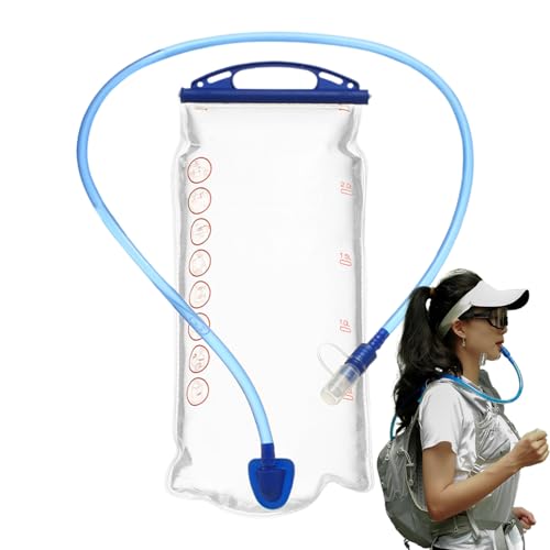 Bolsa De Agua, Vejiga De Hidratación De 2 litros, Depósito De Hidratación A Prueba De Fugas con Válvula De Alta Mordida, Hidrataciones Portátiles De Bebidas, Engranajes Al Aire Libre Resistentes