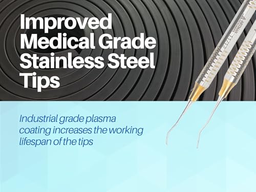 Artman Instruments Gracey Curette 11/12 – Periodontal Instrument for Scaling and Root Planing Double-Ended Dental Curette Hollow Handle