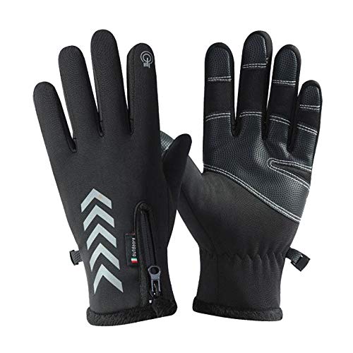 gazechimp Luvas de Inverno Ao Ar Livre para Ciclismo E Caminhadas com Tela Sensível Ao Toque - XL Pr