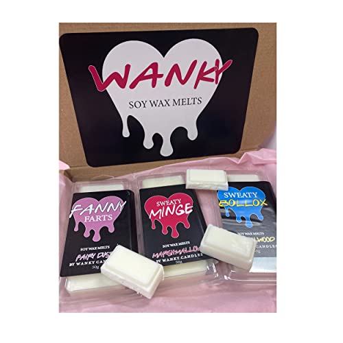 Wax Melt 3 Pack - Rude Funny Birthday Novelty
