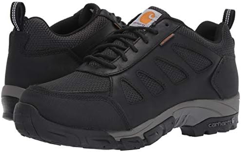 Carhartt Men's Lightweight Wtrprf Low-Height Work Hiker Soft Toe CMO3181 Industrial Boot, Black Leathe/Nylon, 8 M US | Image 6