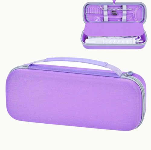 GWCASE Case Compatible with Houzzi/for NuDerma/for Signstek/for APREUTY/for FAZJEUNE/for NewWay Professional Clinical Portable Handheld High Frequency Skin Wand Machine 6 Neon & Argon Wands-Purple