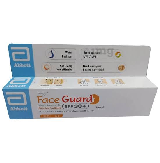 Face+guard Silicone Sunscreen Gel SPF 30,30gm Amazon.in Beauty