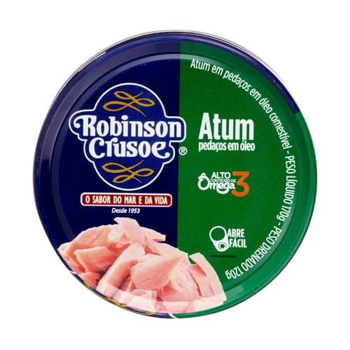 Atum em Pedaços Robinson Crusoe Óleo Lata com 120g