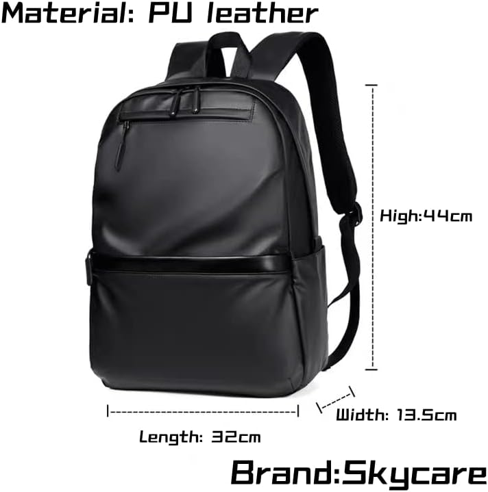 Skycare School Backpack for Men Women, Water Resistant 15.6 inch Laptop