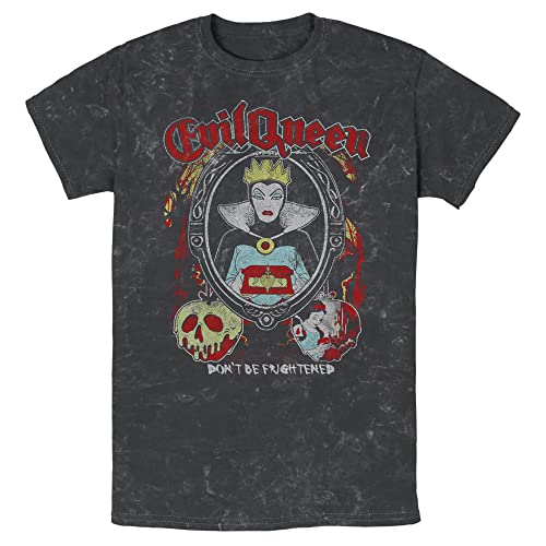 Disney Mauvaise Reine T-Shirt Homme vêtement col rond coton imprimé graphique