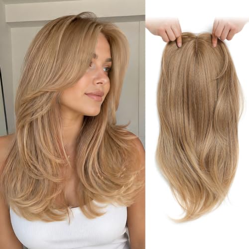 Ms Taj Clip In Hair Toppers for Women Thinning Hair,