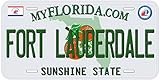 Fort Lauderdale Florida TAG06 Novelty Car Auto License Plate