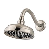 Pfister Marielle Raincan Showerhead, Brushed Nickel