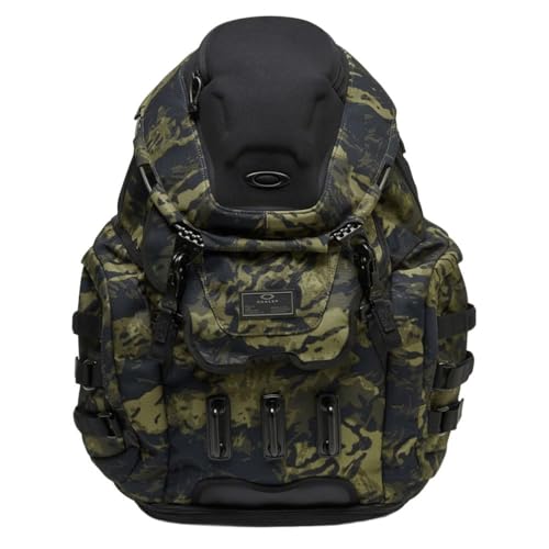 Oakley Kitchen Sink Backpack, Tiger Camo Green, One Size