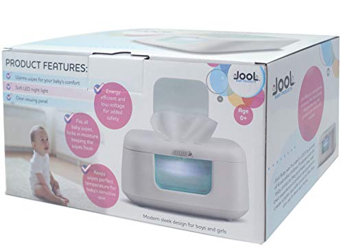 Baby Wipe Warmer & Dispenser with LED Changing Light & On/Off Switch - Jool Baby