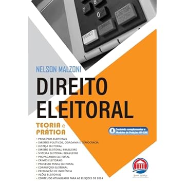 Capa do livro Direito Eleitoral. Teoria e Prática