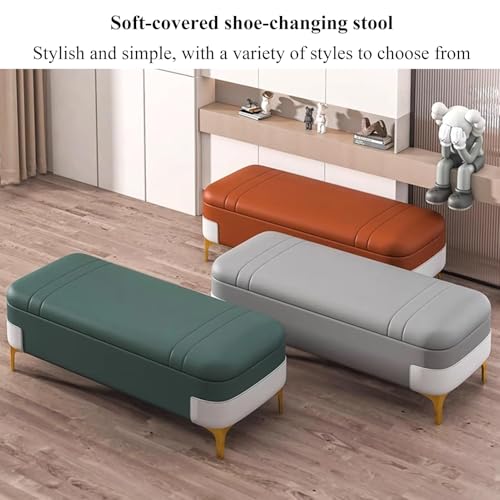 Banc range-chaussures d'intérieur compact pour optimiser une petite entrée
