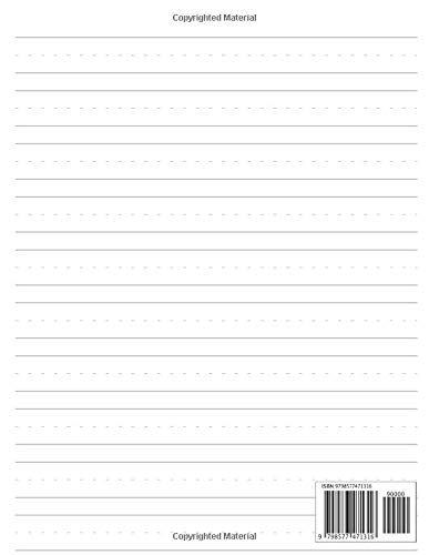 Kindergarten Writing Paper with Lines for ABC Kids: No More Tears Handwriting Paper | Notebook with