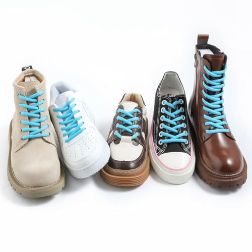 Image of VSUDO 1 Pair Oval Sneaker Shoelaces or Running Shoe Laces, Basketball Shoe Lace, Sport Shoestring or Athletic Shoe String