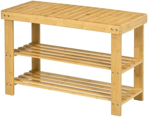 Meuble à chaussures,Etagère à chaussures 4 niveaux en bois-7023.860cm