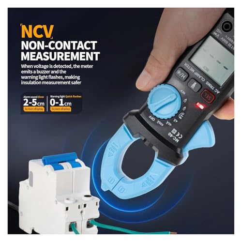 MC-40 600V 600A 6000Counts True RMS AC DC Pinza Amperimétrica Digital miniatura 4