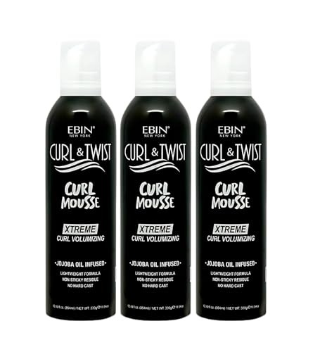 EBIN NEW YORK Curl & Twist Mousse Set