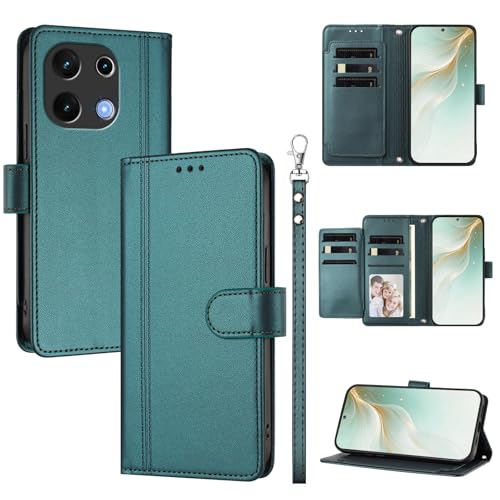 �X�}�z�P�[�X �Ή��@�� for Umidigi Note 100 �X�}�z�P�[�X�y�E�H���b�g�f�U�C�� �f���A���J�[�h�X���b�g �L���b�V�� �t���b�v���X�^���h �����h�~�zGreen