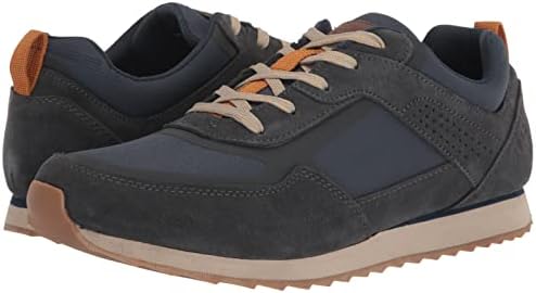 Nunn Bush mens Tempo U-throat Moc Toe Oxford Athletic Jogger Sneaker Walking Shoe, Navy, 12 Wide US | Image 6