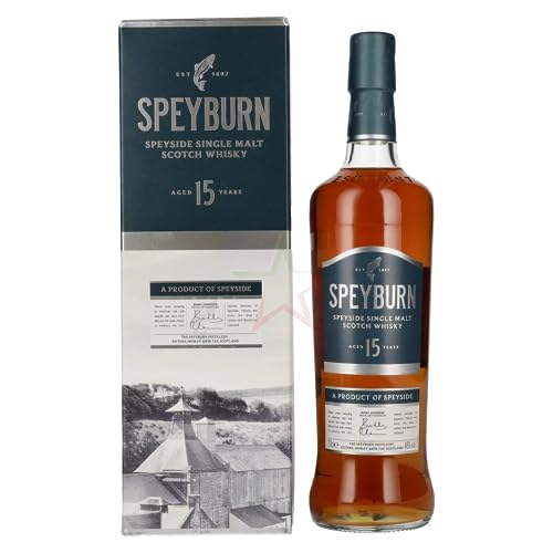 Speyburn 15 Years Old Speyside Single Malt Scotch Whisky 46,00% 0,70 Liter