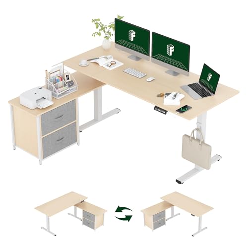 FLEXISPOT 63 L Shaped with Drawers