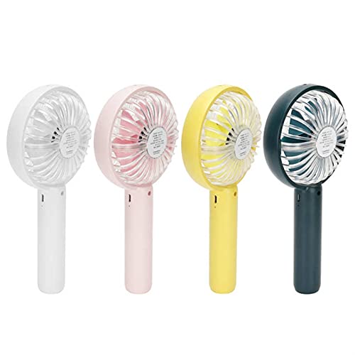 HAOSHAN Hand gehouden Elektrische Fan Desktop Verstelbare Mini Fan met Telefoon Stand 4 Windsnelheid Airconditioning… - Image 4
