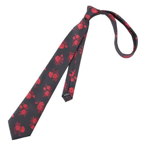 Image of Alizeal Mens 3.15'' Light Color Rustic Tie Handkerchief | with Flower Printed Handkerchief for Wedding Business Daily Wear