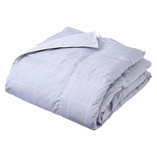 西川 (nishikawa) ダウンケット 羽毛肌掛け布団 シングル 洗える ダックダウン50% ふんわり 軽量 グレー KE03490400730