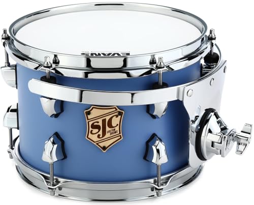 SJC Custom Drums Tour Series Rack Tom - 7 x 10 inch - Lavender Ash - Sweetwater Exclusive