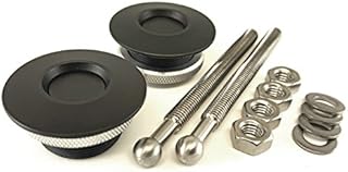 Quik-Latch QL-38-LP/BP Hood Pin Kit (Black Cerakote)