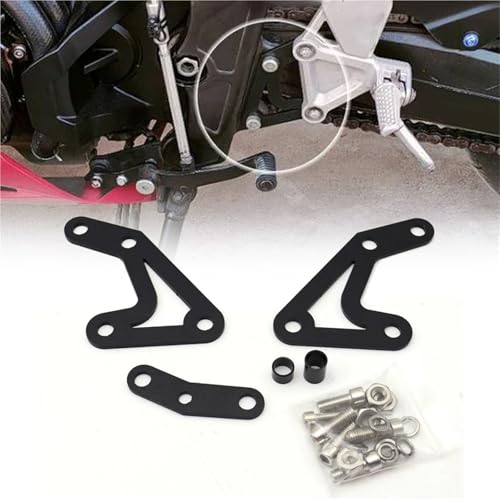 Support d'extension de pied moto anti-enfoncement pour CB650F et CBR650F