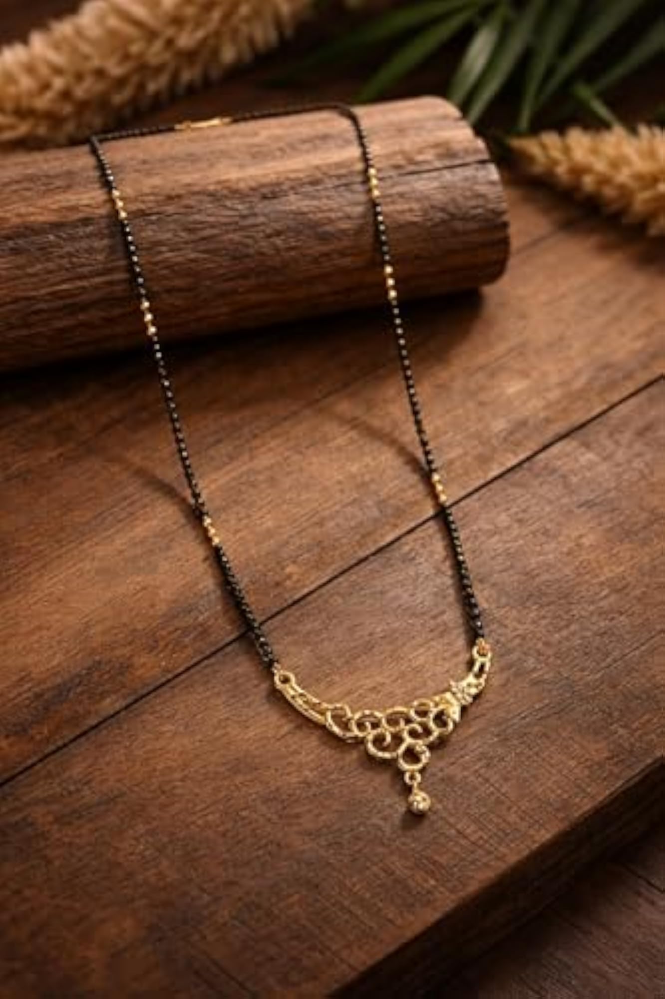 Traditional South Indian Mangalsutra for Women, 1 Gram Gold